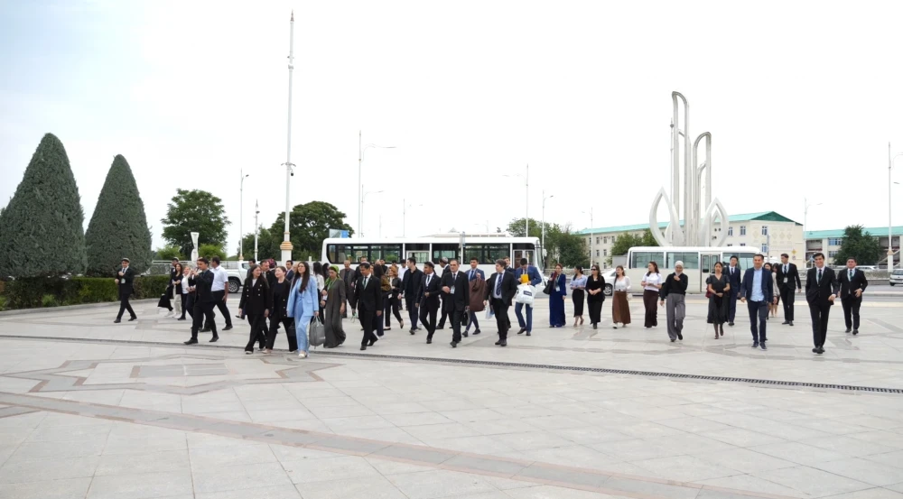 Participants of the international competition were greeted with Turkmen hospitality